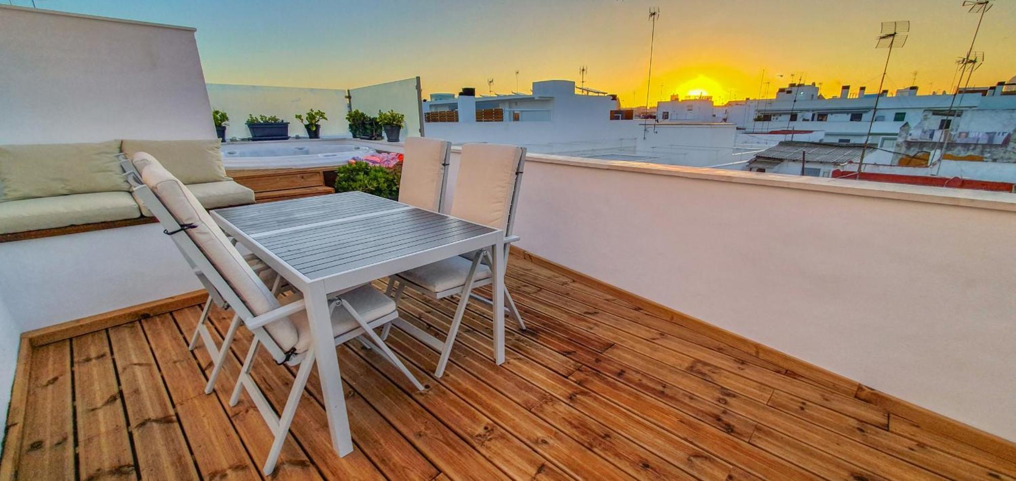 Penthouse With Jacuzzi, And Garaje Grupo Ac Gestion Lejlighed Cádiz Eksteriør billede