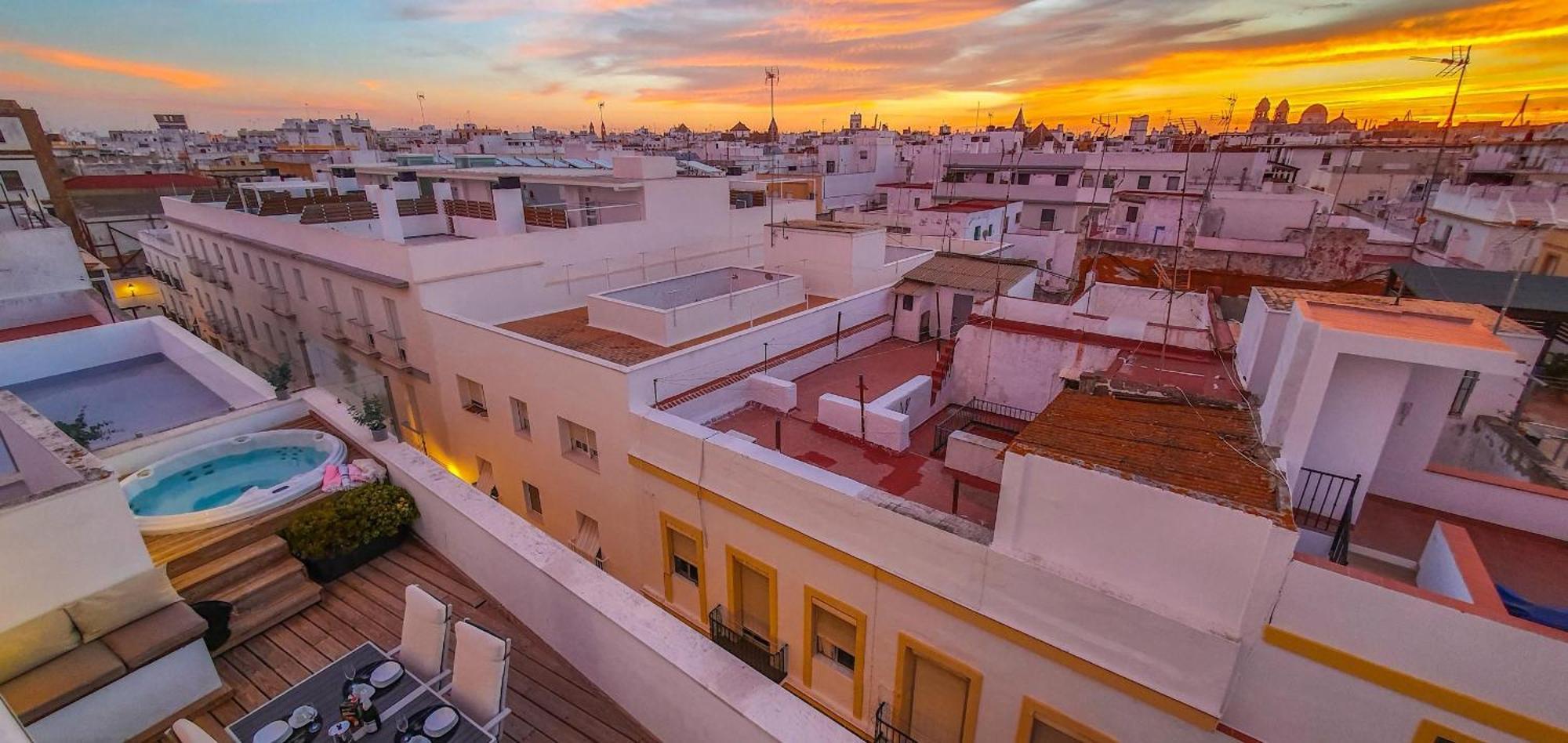 Penthouse With Jacuzzi, And Garaje Grupo Ac Gestion Lejlighed Cádiz Eksteriør billede